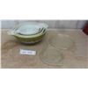 Image 1 : 4 Pyrex Nesting Bowls 2 With Lids 