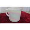 Image 3 : 6 Vintage Heat Proof Moon Glow White Pearlized Coffee Mugs 