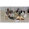 Image 1 : Cat and Dog Figurines, Ashtray, Creamer, Timer, Salt and Peppers, Plus