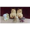 Image 5 : Cat and Dog Figurines, Ashtray, Creamer, Timer, Salt and Peppers, Plus