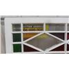 Image 3 : Stained Glass Window 50'' x 20 3/4'' 