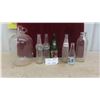 Image 1 : Vintage Bottles: A & W Rootbeer , 7UP, Crush, Pepsi & a Milk Bottle