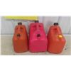 Image 3 : 3 Plastic Gas Containers 