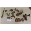 Image 1 : Vintage Hinges, Door Knob, Plumbing, Brass Tap & More 