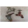 Image 3 : Vintage Hinges, Door Knob, Plumbing, Brass Tap & More 