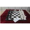 Image 1 : Marble Chess and Checker Set 