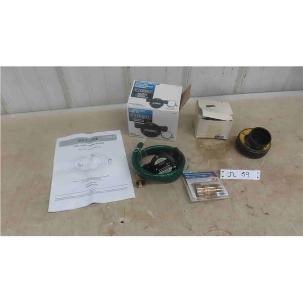 New Everbilt Electric Drill Pump , New RV Water Pressure Regulator 
