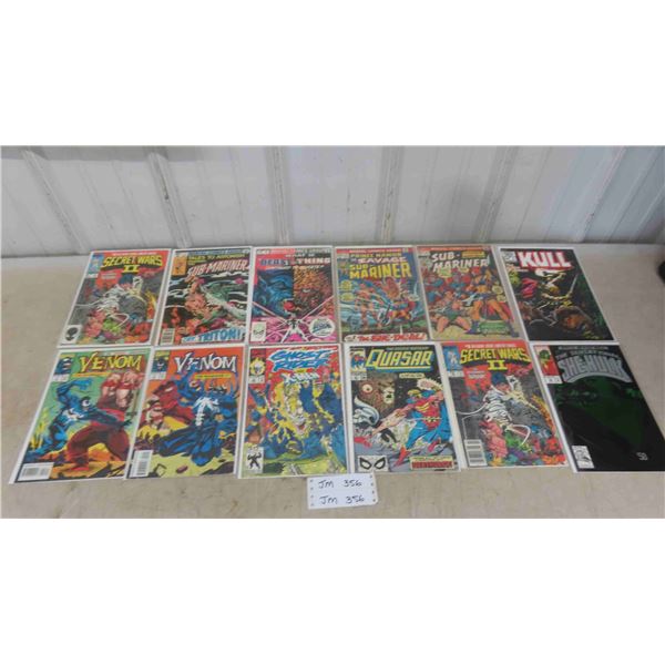 12 Marvel Comics : Venom , Secret Wars , Ghost Rider & Others 