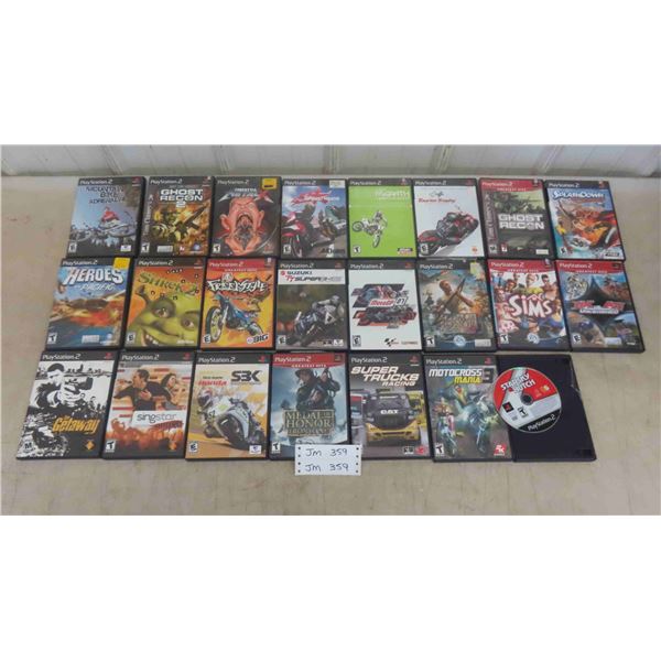 23 Playstation 2 Games 