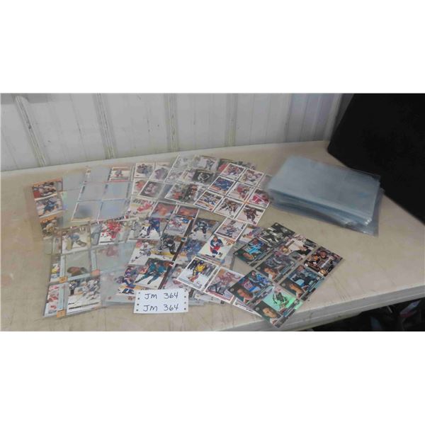 Sports Card Sleeves and Hockey Cards : Pro Set 1990, Upper Deck 