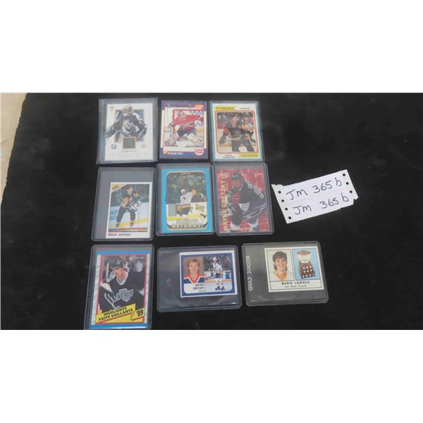 9 Hockey Cards   