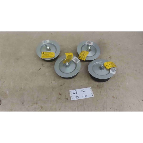 4 New Well Caps 5''