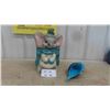 Image 1 : 2 Faced Elephant Cookie Jar , Coloured Glass Sea Shell 