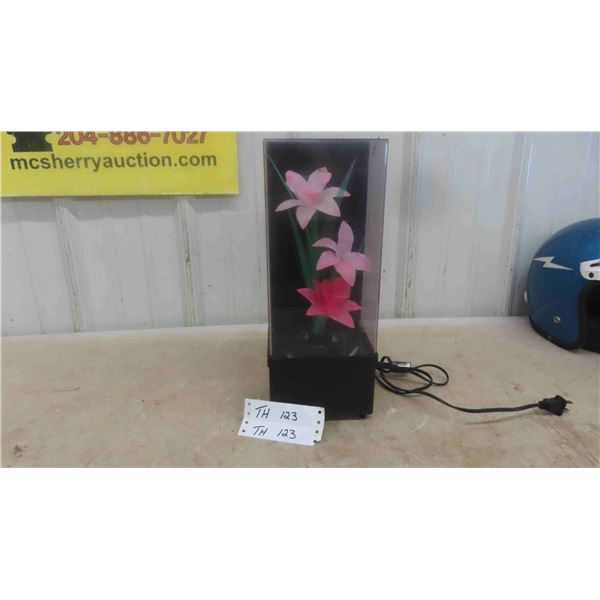 Fibre Optic Flower Light 14'' Tall - Works 