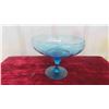 Image 3 : Art Glass: Empoli Yellow Covered Candy Dish , Decanter, Hand