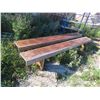 Image 2 : 2 Wood Benches 120'' L 