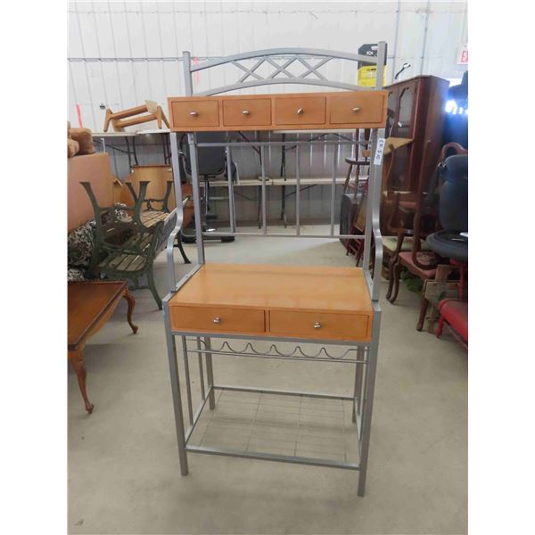 Bakers Rack 68'' x 18'' x 31''