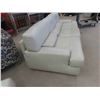 Image 2 : Leather/Leather-Style Couch 86'' Wide 