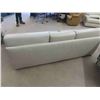 Image 5 : Leather/Leather-Style Couch 86'' Wide 