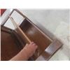 Image 5 : Mission Oak Hall Bench with Hinged Top for Storage 37'' Wide 