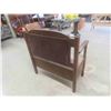 Image 6 : Mission Oak Hall Bench with Hinged Top for Storage 37'' Wide 