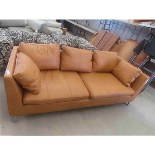 Leather/Leather-Style Couch
