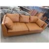 Image 1 : Leather/Leather-Style Couch