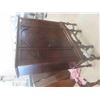 Image 3 : Walnut China Cabinet 64'' x 14 1/2'' x 49''