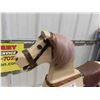 Image 2 : Century Folk Art Wood Carvd Rocking Horse 25'' x 30'' x 10'' 