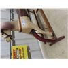 Image 3 : Century Folk Art Wood Carvd Rocking Horse 25'' x 30'' x 10'' 