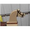 Image 7 : Century Folk Art Wood Carvd Rocking Horse 25'' x 30'' x 10'' 