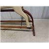 Image 8 : Century Folk Art Wood Carvd Rocking Horse 25'' x 30'' x 10'' 
