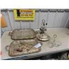 Image 1 : Silver Trays, Serving Dishes, Condiment Set , Plus