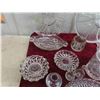 Image 3 : Crystal/Cut Glass Dishes, Platters, Sugar Dish, Plus