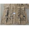 Image 2 : 5 Labeled Gunney Sacks 