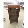 Image 1 : Walnut China Cabinet 48'' x 23'' x 12'' 