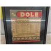 Image 2 : Framed Dole Thermostats Advertisement 17'' x 22'' 