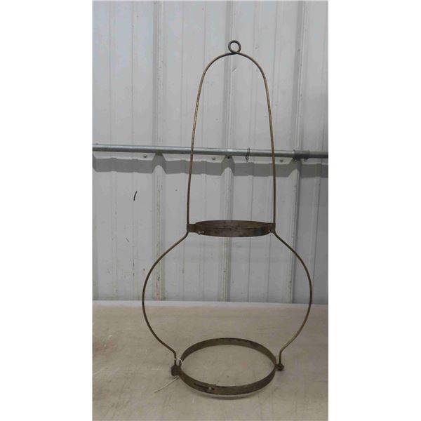 Vintage 1800s Frame for Hanging Light 29 1/2'' Tall 