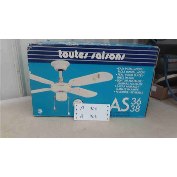 New Old Stock Ceiling Fan 