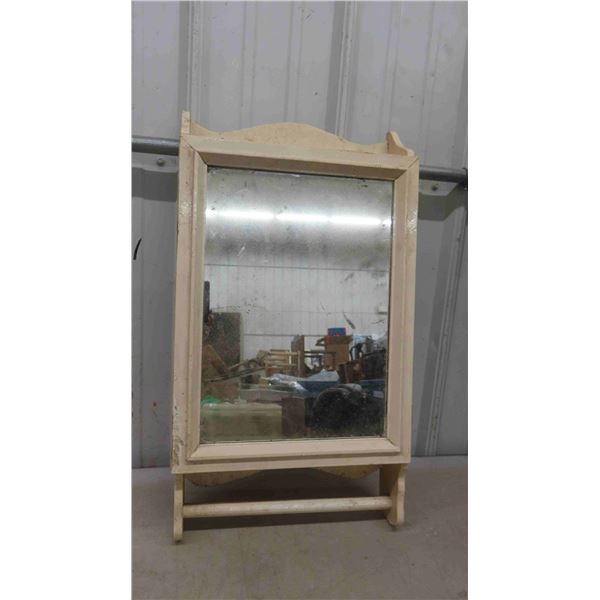 Vintage Bathroom Vanity Cabinet with Mirror 12 1/2'' x 22 1/2'' 