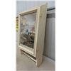 Image 3 : Vintage Bathroom Vanity Cabinet with Mirror 12 1/2'' x 22 1/2'' 