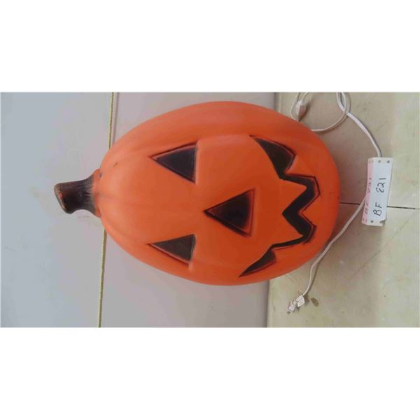 Halloween Jack-O-Lantern Blow Mold 21'' Tall 