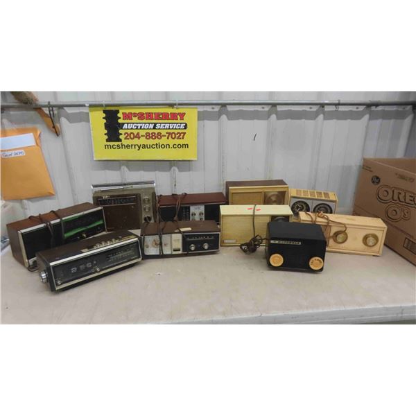 Collection of Radios, Clock Radios & More 