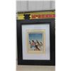Image 2 : 2 Indigenous Framed Prints (Larger is 14 1/2'' x 17 1/4'') , Wood Framed