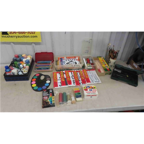 Arts and Craft Supplies : Paint Brushes, Glue Gun & More 