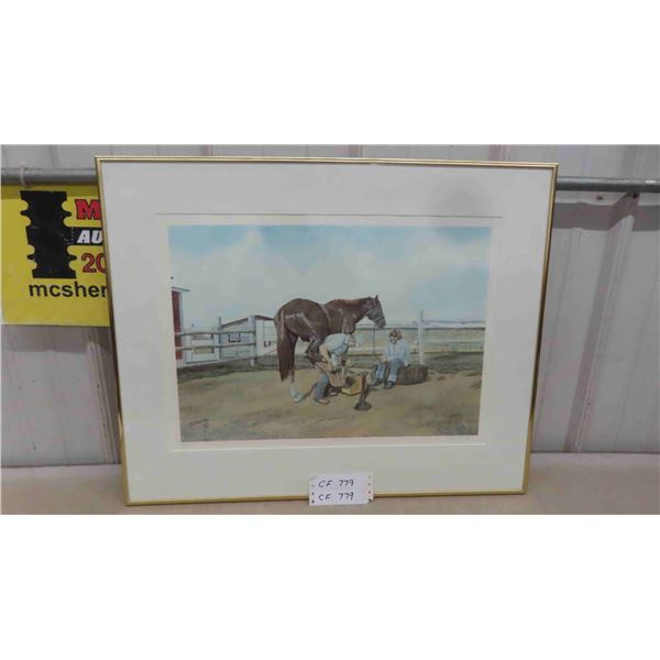 Armand Paquette Limited Edition Numbered Print 27'' x 21 1/2'' 