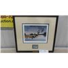 Image 1 : 1988 Ducks Unlimited 5th Annual Duck Stamp and Print by Les Kouba