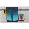 Image 1 : 2 Indigenous Oil Paintings on Canvas 18'' x 24'' & 9'' x 12'' 