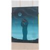 Image 2 : 2 Indigenous Oil Paintings on Canvas 18'' x 24'' & 9'' x 12'' 