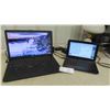 Image 1 : (2) HP Laptops : 15'' (Password Protected) , 11'' with Power Cables